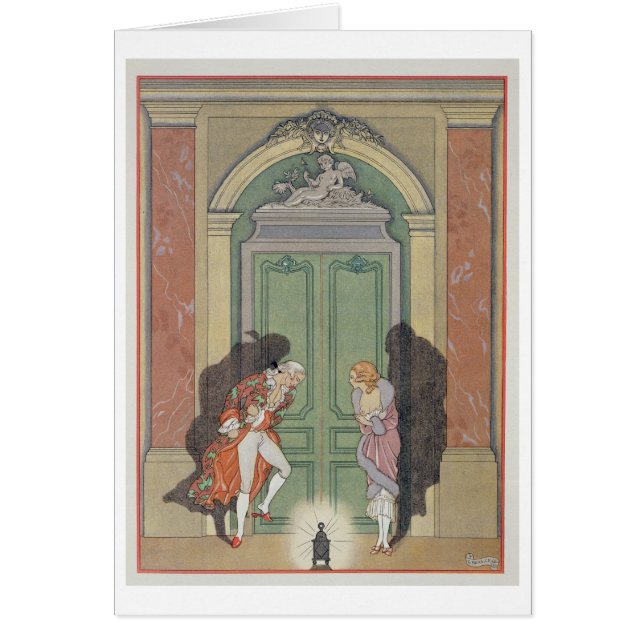 A Couple in Candlelight, illustration from 'Les Li (Front)