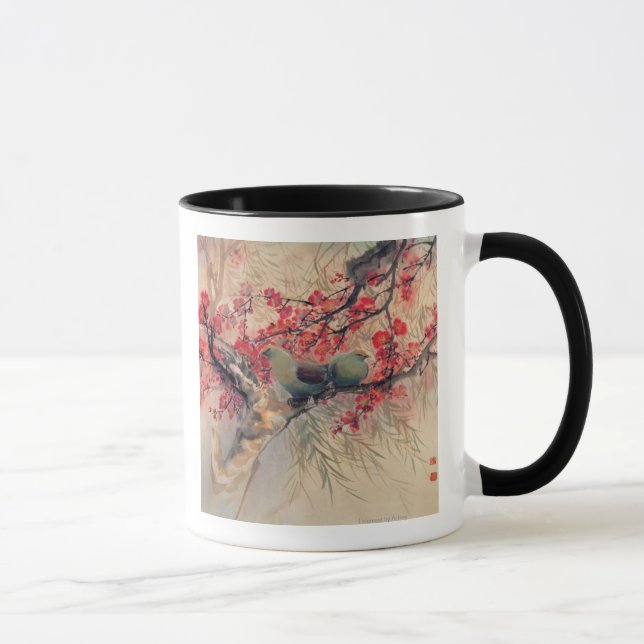 A Couple in Spring Mug (Right)