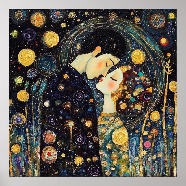 A Couple Kiss Poster (Front)