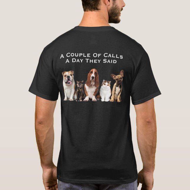 A couple of Calls T-Shirt (Back)
