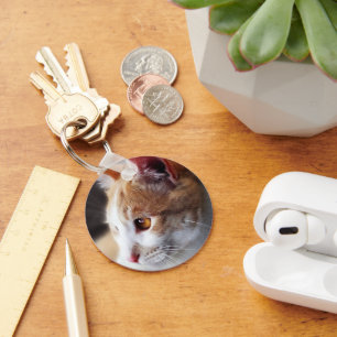 A Couple of Kitties Key Ring