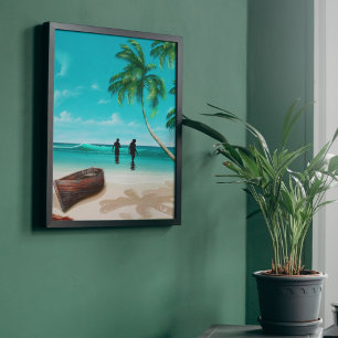 A Couple on a Deserted Island Poster