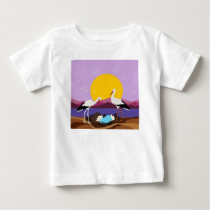 A courier who adopted a baby T-Shirt