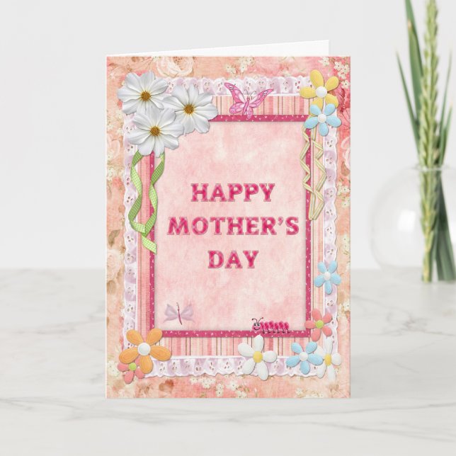A craft Mother's Day card (Front)