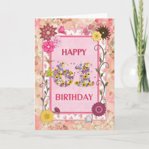 A craftlook 61st birthday card
