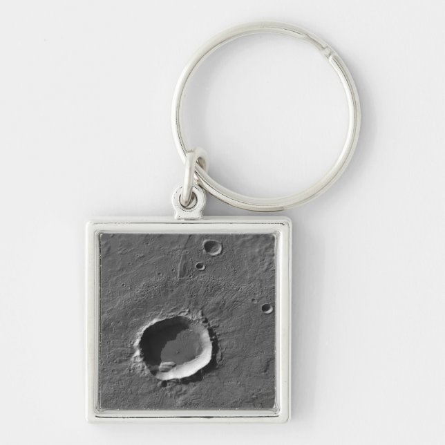 A crater on Mars Key Ring (Front)