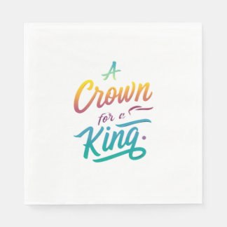 A Crown for a King Napkin