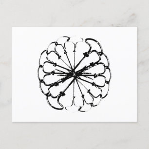 A crown of nails postcard