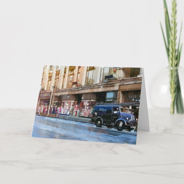 A Croydon Christmas | Allders Holiday Card (Front)