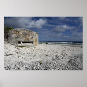 A crumbling bunker poster