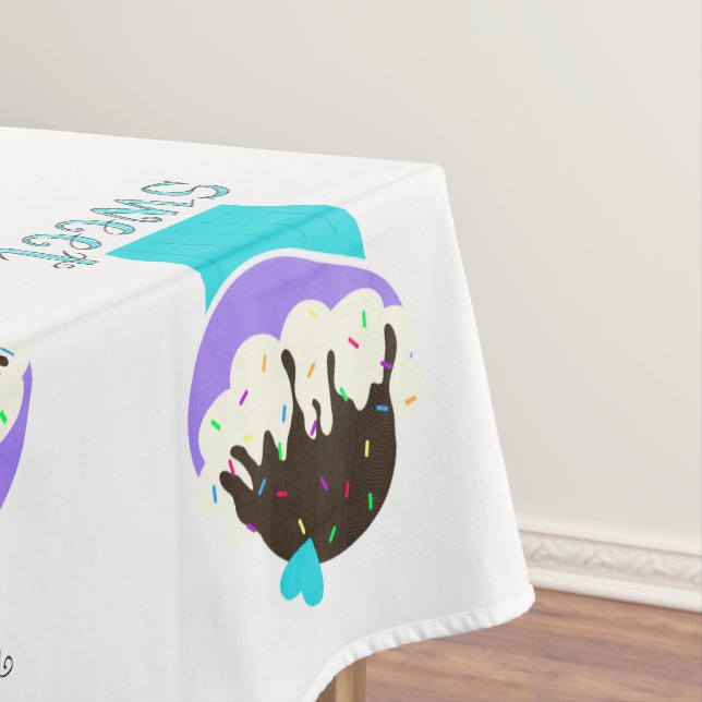 A Cup Full of Sweetness Tablecloth (In Situ)