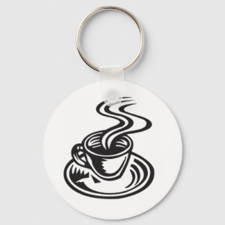 A Cup Of Coffee Is The Key Ring