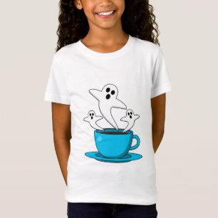 A Cup of Ghost Smoking Coffee T-Shirt