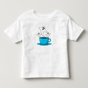 A Cup of Ghost Smoking Coffee Toddler T-Shirt