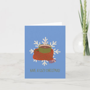 A Cup of Hot Cocoa for Christmas Card