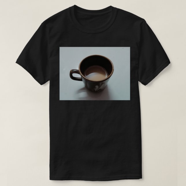 A cup of masala tea to improve immunity T-Shirt (Design Front)