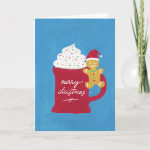 A Cup of Merry Christmas Holiday Card