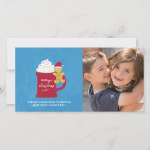 A Cup of Merry Christmas Photo Card