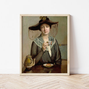 A Cup of Tea   Lilla Cabot Perry Poster