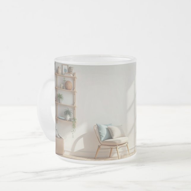 a cup with a view of the living room of the house (Front Left)