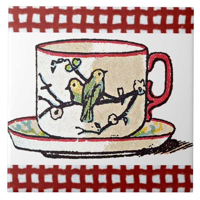 A Cuppa' Tile (Front)