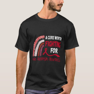 A Cure Worth Fighting For Brain Aneurysm Awareness T-Shirt