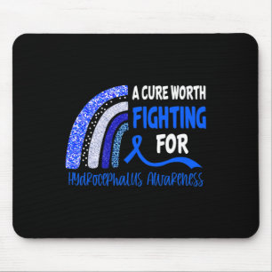 A Cure Worth Fighting For Hydrocephalus Awareness  Mouse Mat
