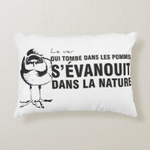 A cushion with double direction to amuse the
