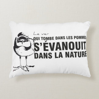 A cushion with double direction to amuse the