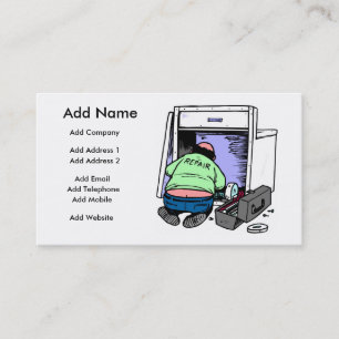 A Customisable Repairman Business/Profile Card