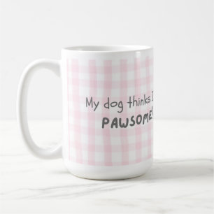 A cute and sweet mug for a dog lover