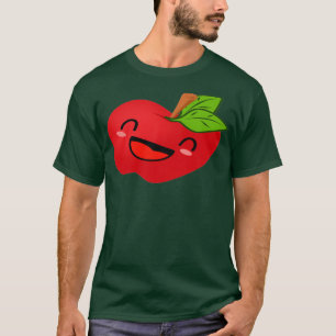 A cute apple Emoticon T-Shirt