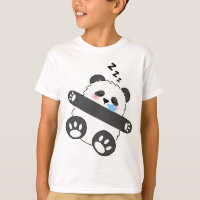 A Cute Baby Panda Sleeping Peacefully