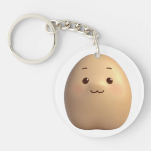 A Cute Baby Potato Key Ring