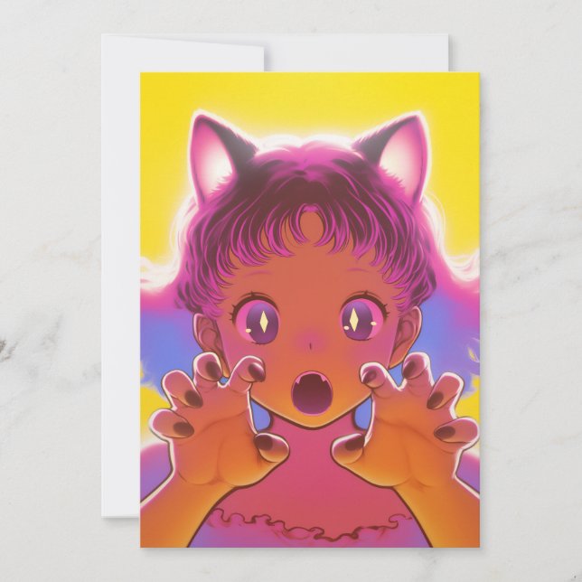 A Cute Cat Girl (Front)