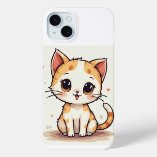 a cute cat iPhone Case
