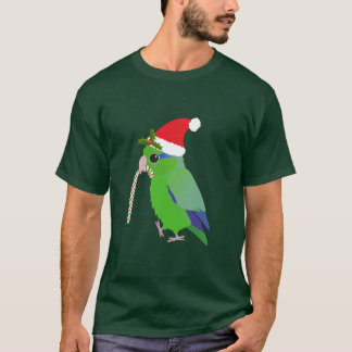 A cute Christmas green pacific parrotlet T-Shirt