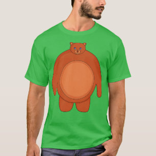 A Cute Chubby Bear T-Shirt