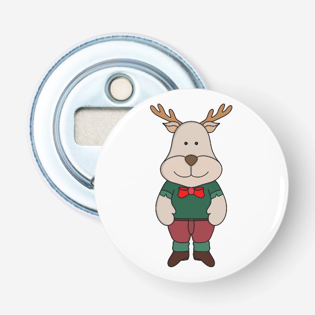 A cute deer bottle opener (Front)