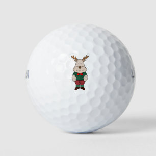 A cute deer golf balls