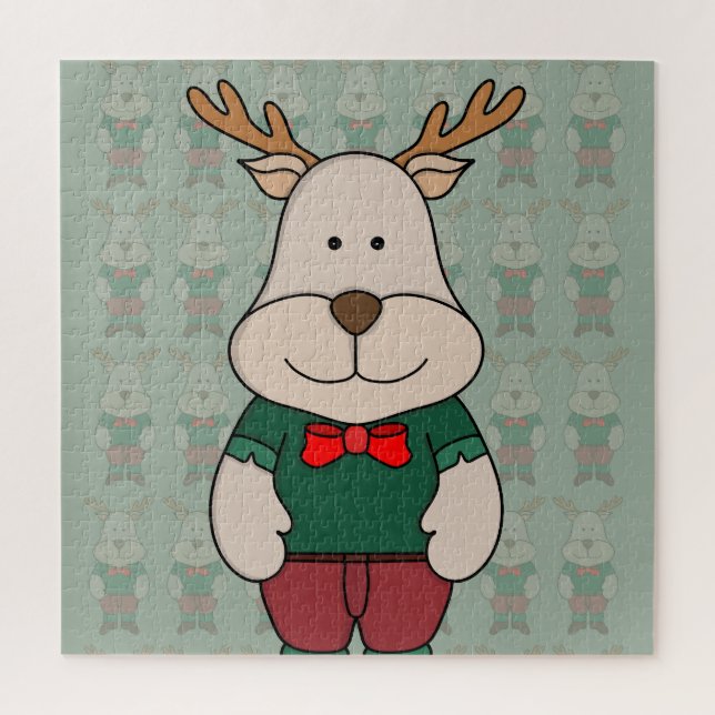 A cute deer jigsaw puzzle (Vertical)