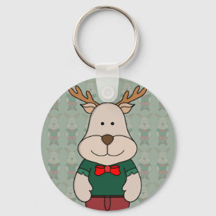 A cute deer key ring