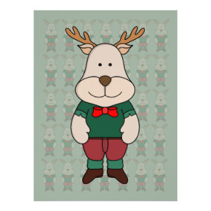 A cute deer photo print