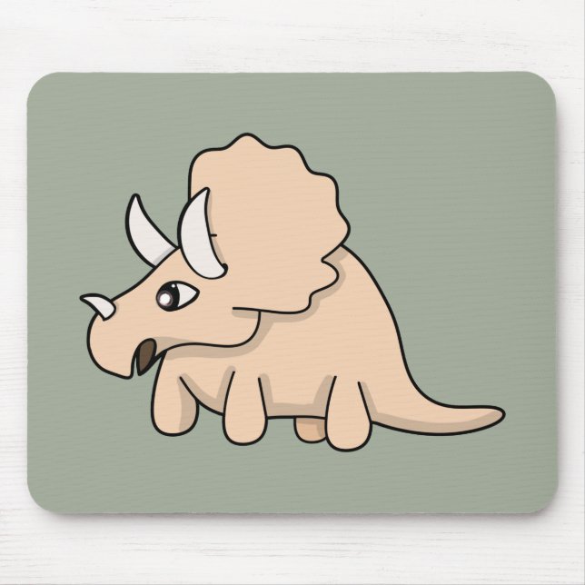 A cute dinosaur mouse mat (Front)