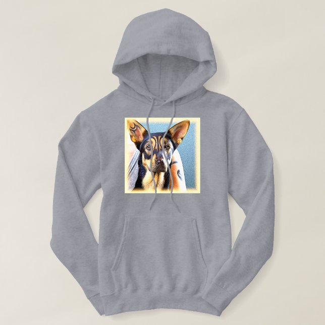 "A Cute Dog" Cute Photo. Buy Now Hoodie (Design Front)