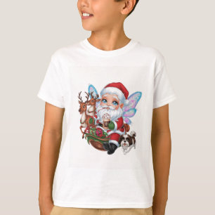 A cute fairy Santa Claus with shining T-Shirt