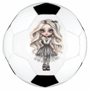 A Cute Girl Halloween Design Collection 12 Football