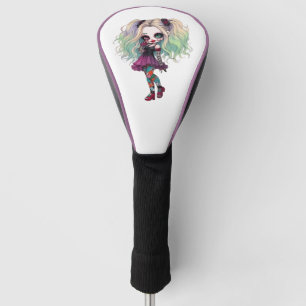 A Cute Girl Halloween Design Collection 13 Golf Head Cover