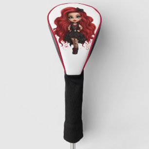 A Cute Girl Halloween Design Collection 16 Golf Head Cover