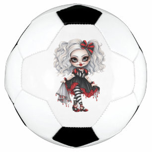 A Cute Girl Halloween Design Collection 7 Football